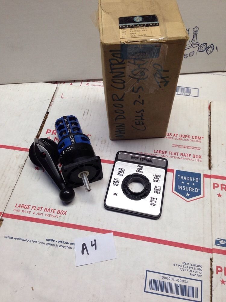 New Kaus & Naimer Door Switch Controller 2DA932-600 KN1 Warranty Fast Shipping!