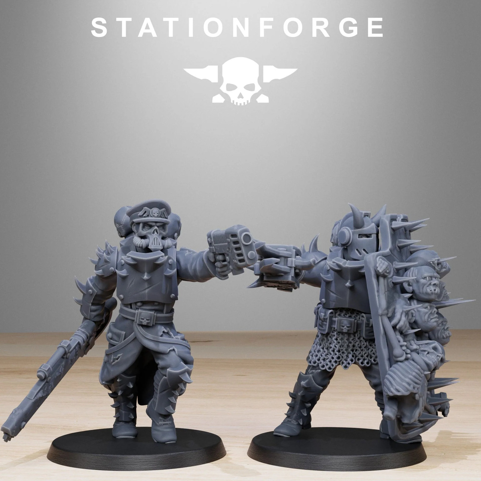 Corrupted Guard Builder Kit Wargame Proxy Miniatures StationForge