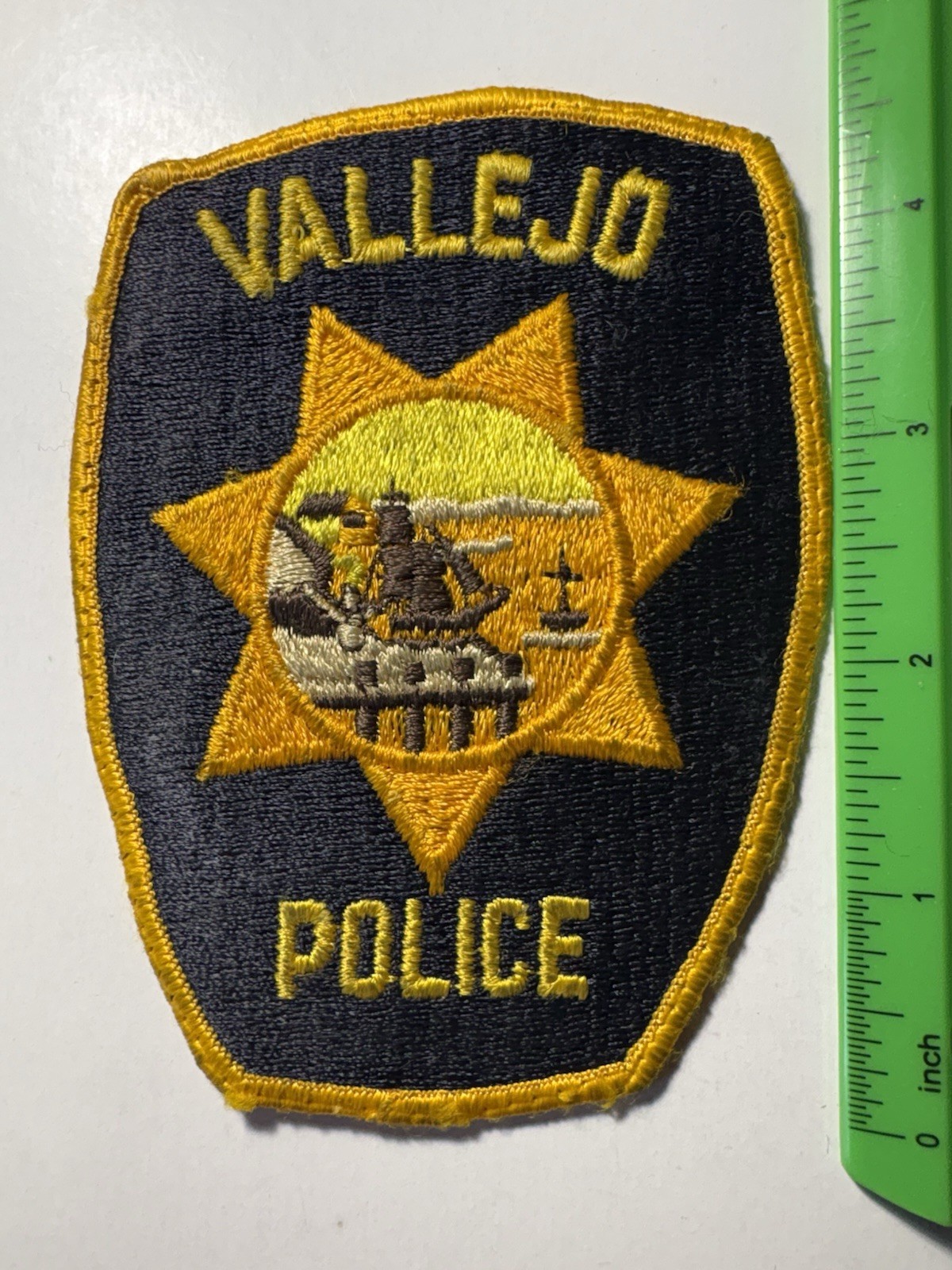 Vallejo California Police Patch