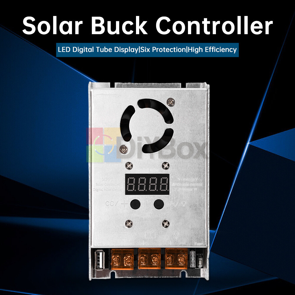 MPPT 500W 20A Solar Controller DC18-80V Buck Step-down Charging Control Module