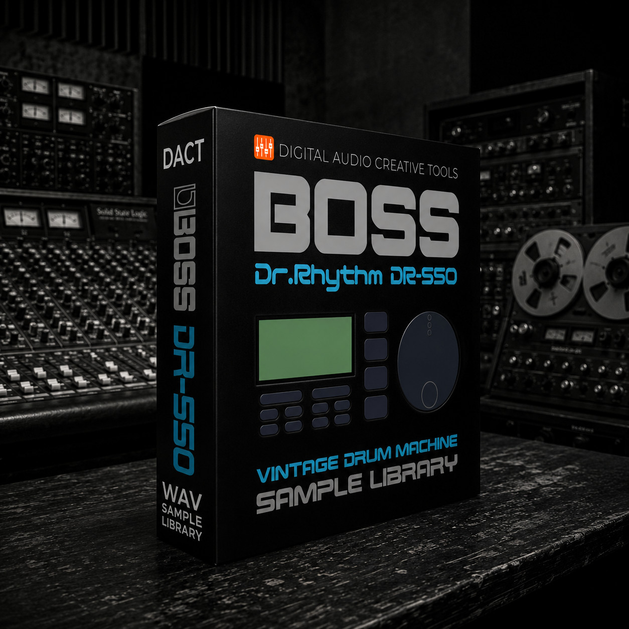 Boss DR-550 Drum Machine Sample Library