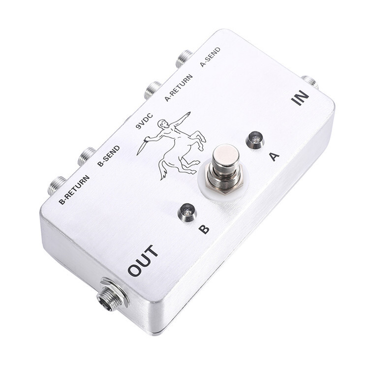 Handmade A/B Guitar Looper Pedal Switch Ture Bypass Effects Pedal