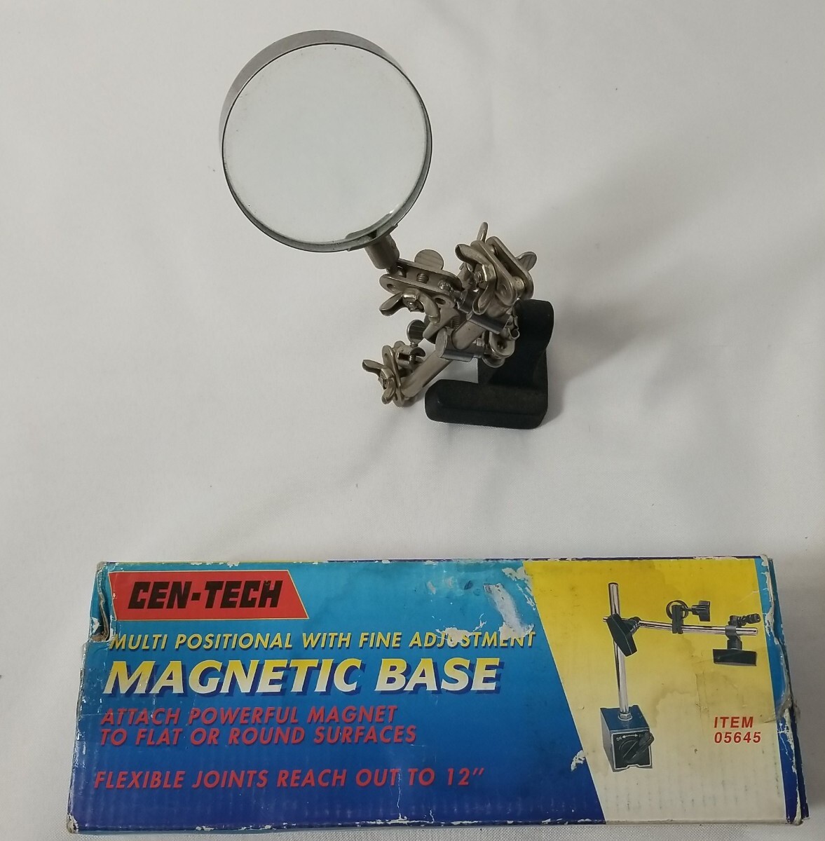 Cen-Tech Multi-Position Magnetic Base w/ Fine Adjustment by Cen-Tech #05645