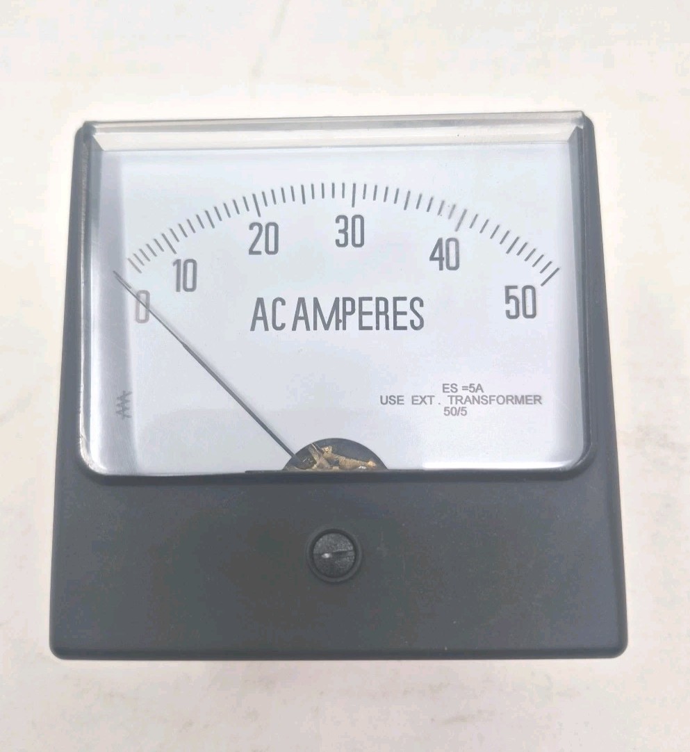 Analog Panel Meter 12G387 - New Open Box - See Desc.