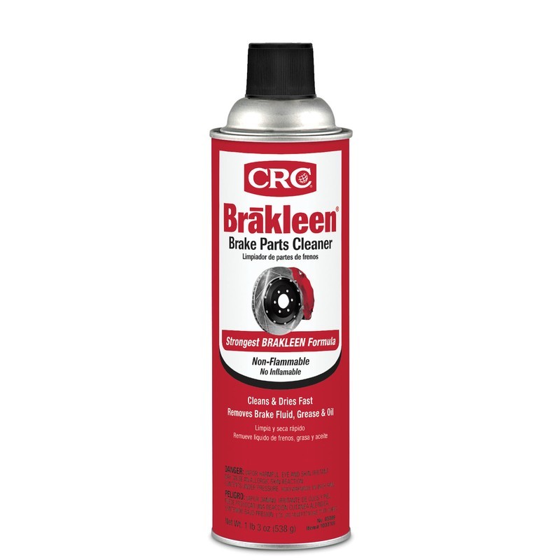 CRC Brakleen Chlorinated Nonflammable Brake Parts Cleaner 19 oz #05089 NEW