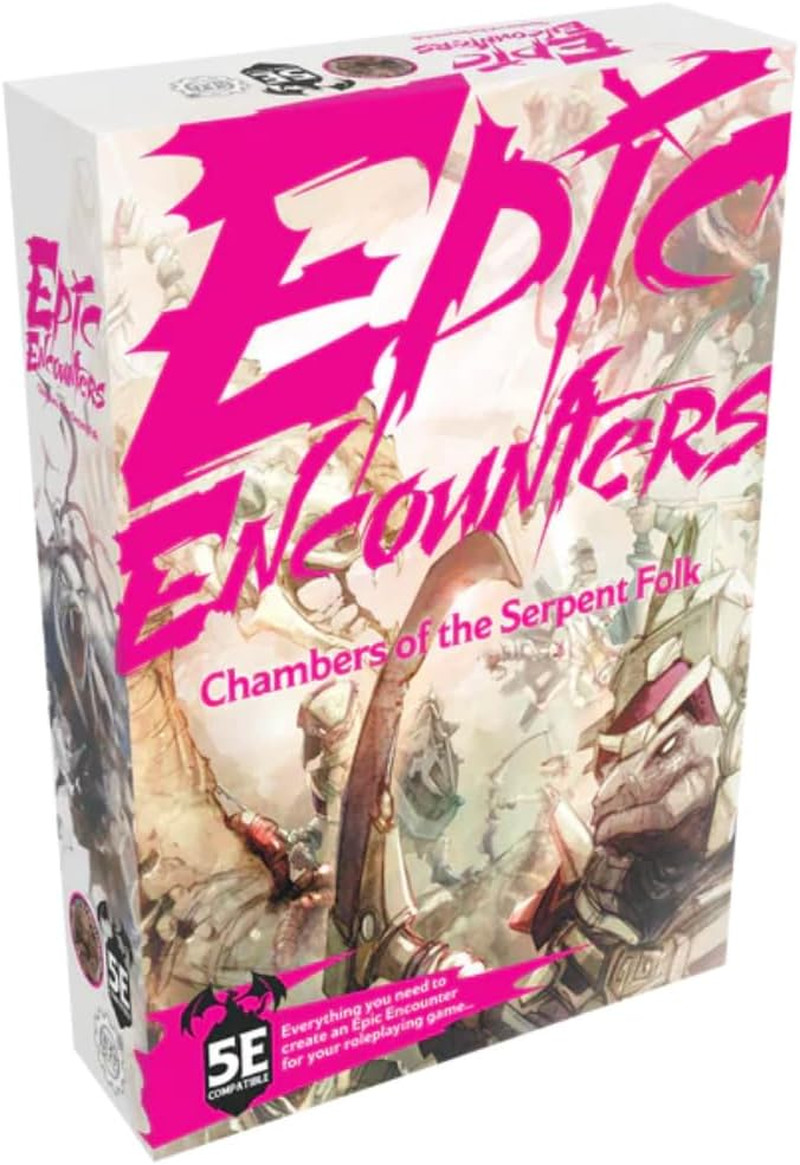 Epic Encounters: Chamber of the Serpent Folk - RPG Fantasy Roleplaying Tabletop