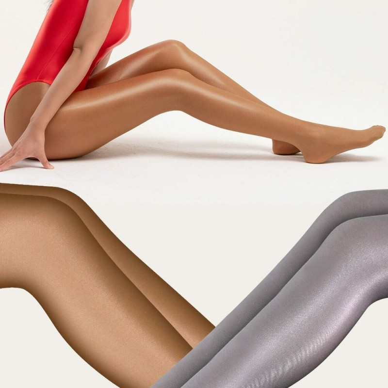 100D Women's Sheer Pantyhose Shiny Glossy Glitter Tights Stockings Club Dance