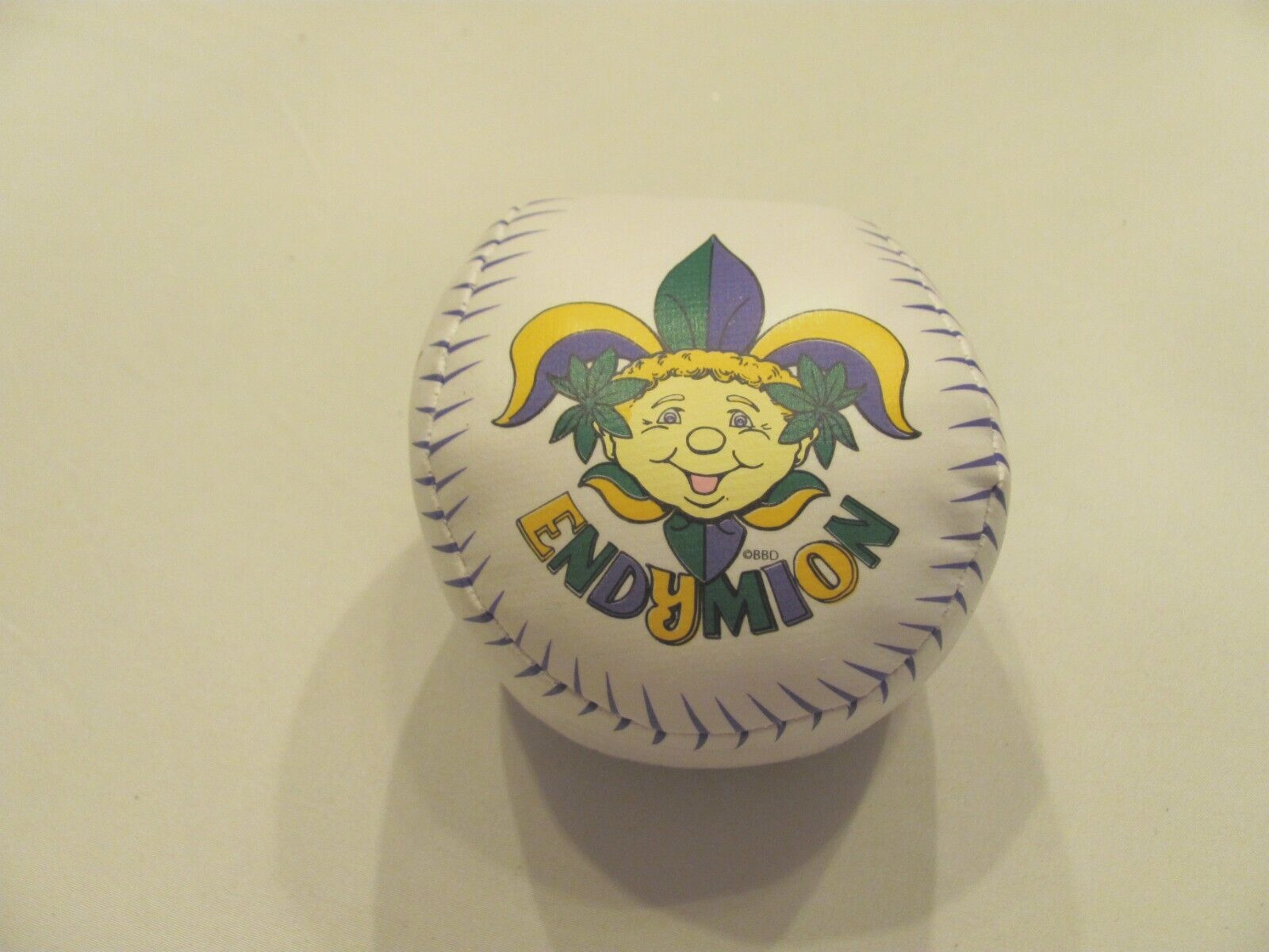 KREWE OF ENDYMION PLUSH BASEBALL (MARDI GRAS THROW)