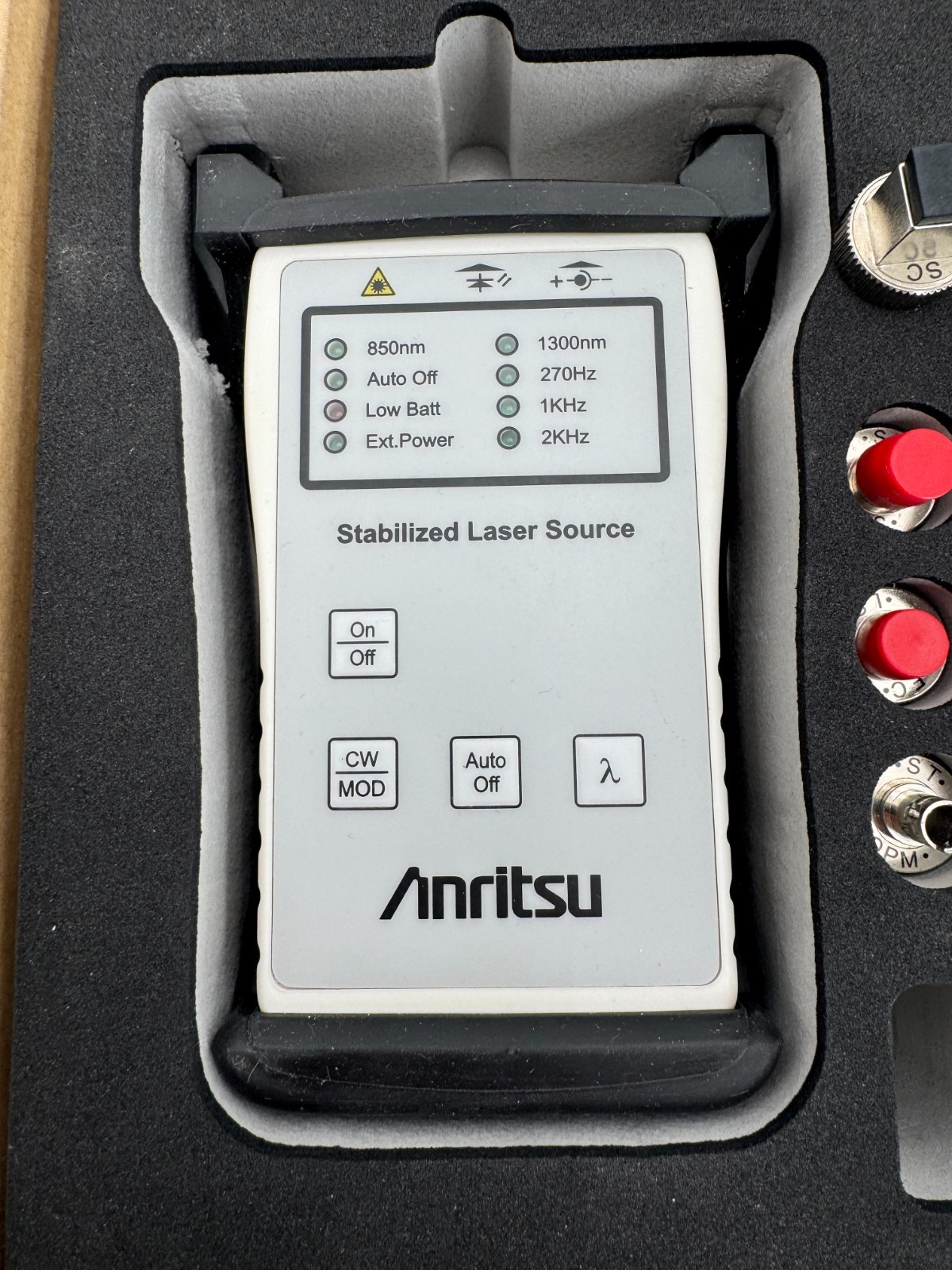 Anritsu CMA5/L2-83 Fiber Optic Light Sources