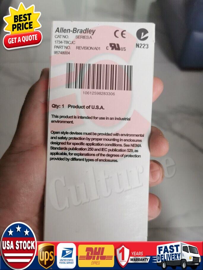 Allen-Bradley 1734-TBCJC 1734TBCJC PLC Module New Fast Shipping