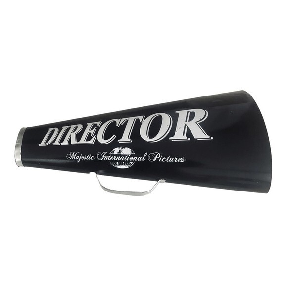 Majestic International Pictures Movie Director Megaphone Metal Wall Art Decor