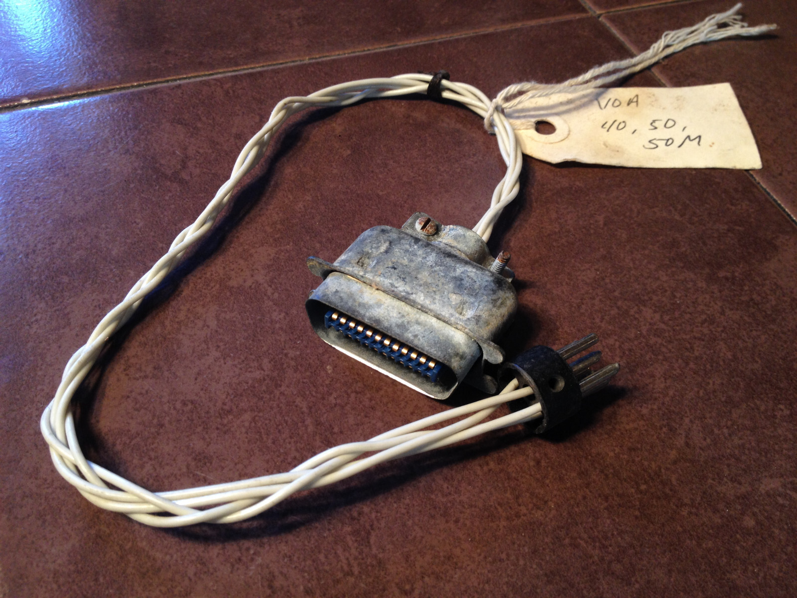 Narco VOA-40, VOA-50, VOA-50M Connector with wires