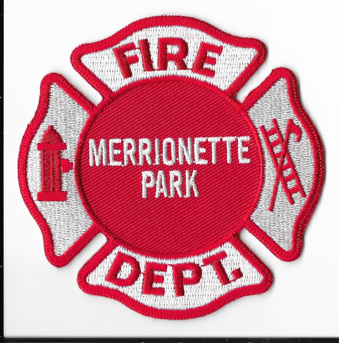 Merrionette Park Fire Department, Illinois Shoulder Patch V1