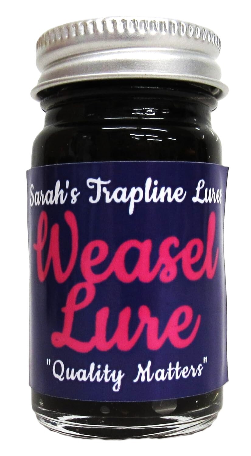 Weasel Lure SheTraps Sarahs Lures 1 ounce Bottle Trapping Supplies