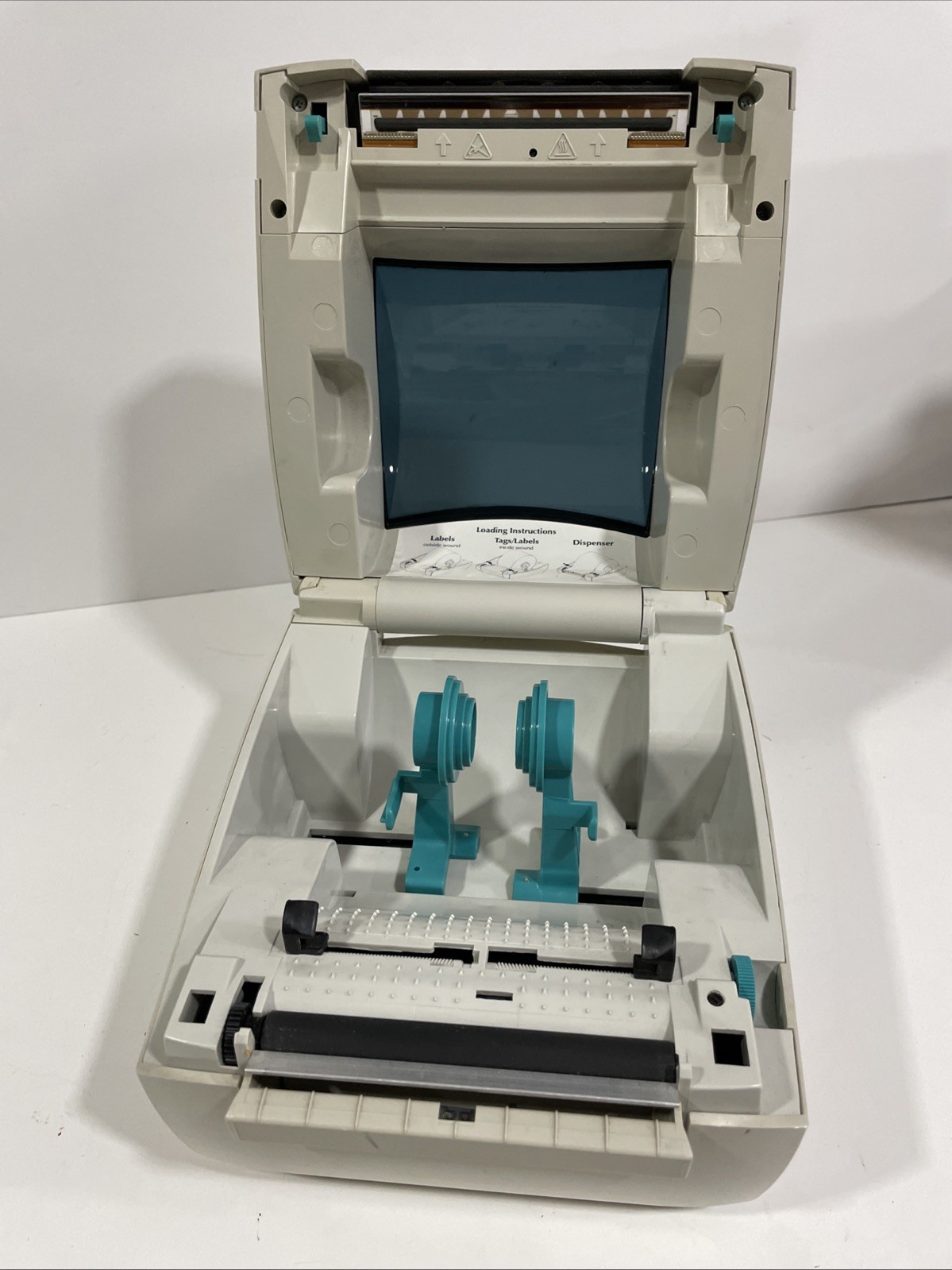 Zebra Technologies LP2844PSAT Thermal Label Printer NO AC ADAPTER, NO CABLES