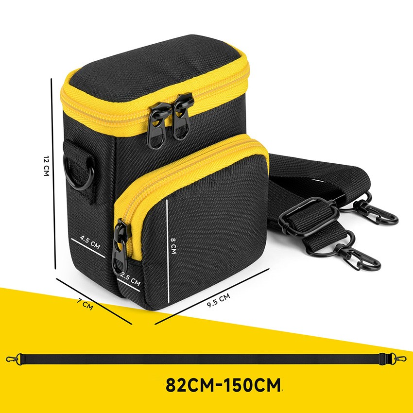 Shoulder Strap Case Camera Storage Case Dual Pockets for Kodak Digital Camera