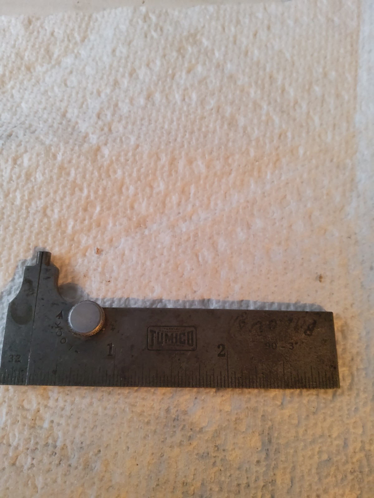 Tumbular Micrometer TOMICO Pocket Slide Caliper 3" #90-3. USA.