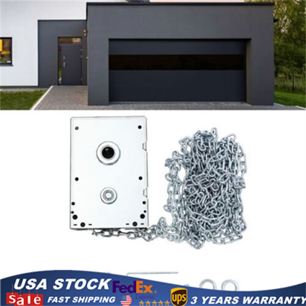 For Roll Up Doors 4:1 Gear Ratio Garage Door Chain Hoist Opener, Chain Hoist