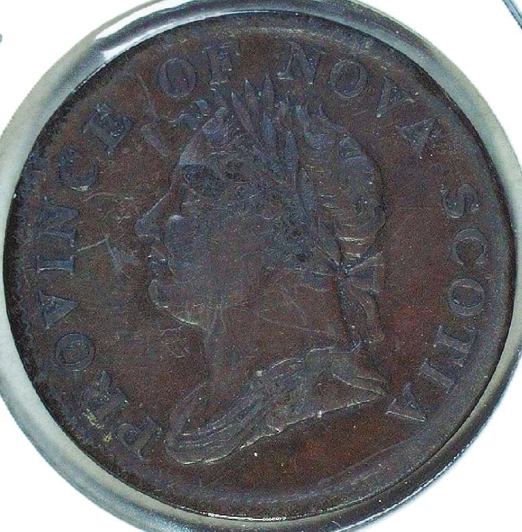 1832 - Province of Nova Scotia Penny Token - EC 7340