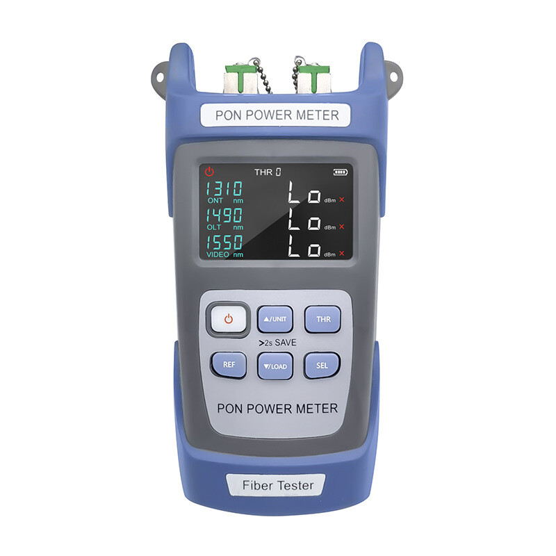PON Tester Fiber Optical Power Meter UPC Port Digital Optic Cable Testing Tool