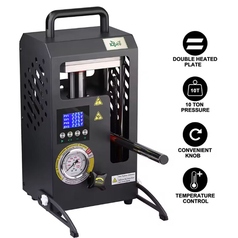 New Heat Press Machine 10T Double Heating Press Plates Can Adjust Temperature