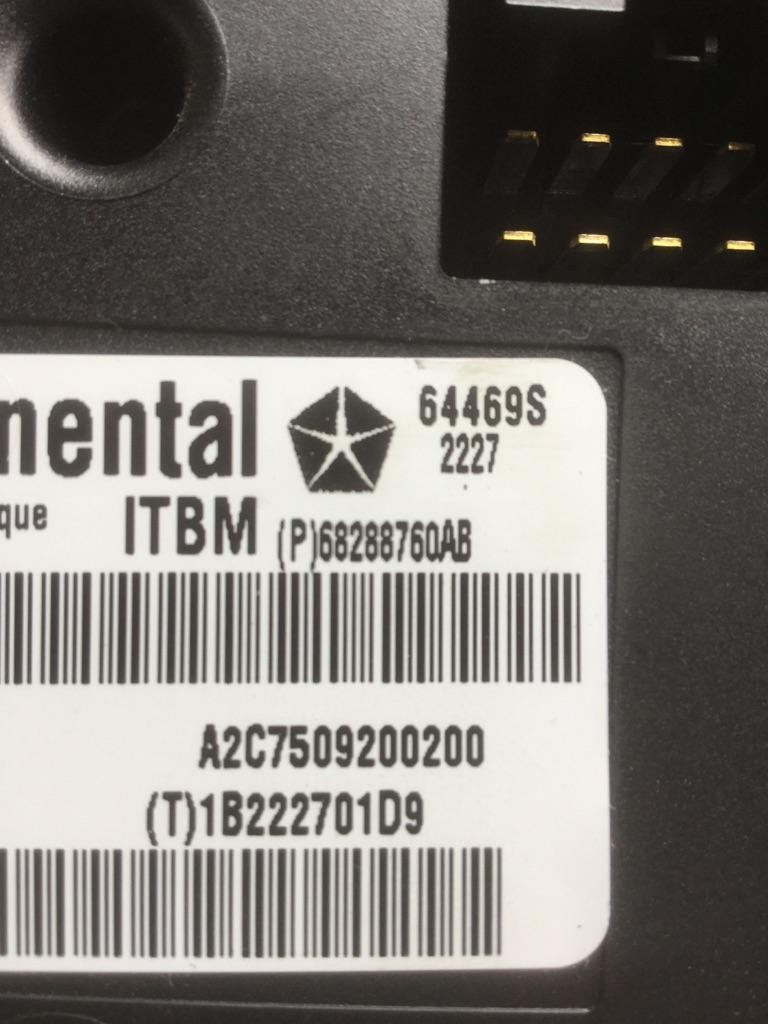 Replaces 2018 DODGE 5500 SERIES ELECTRICAL COMPONENT , MD