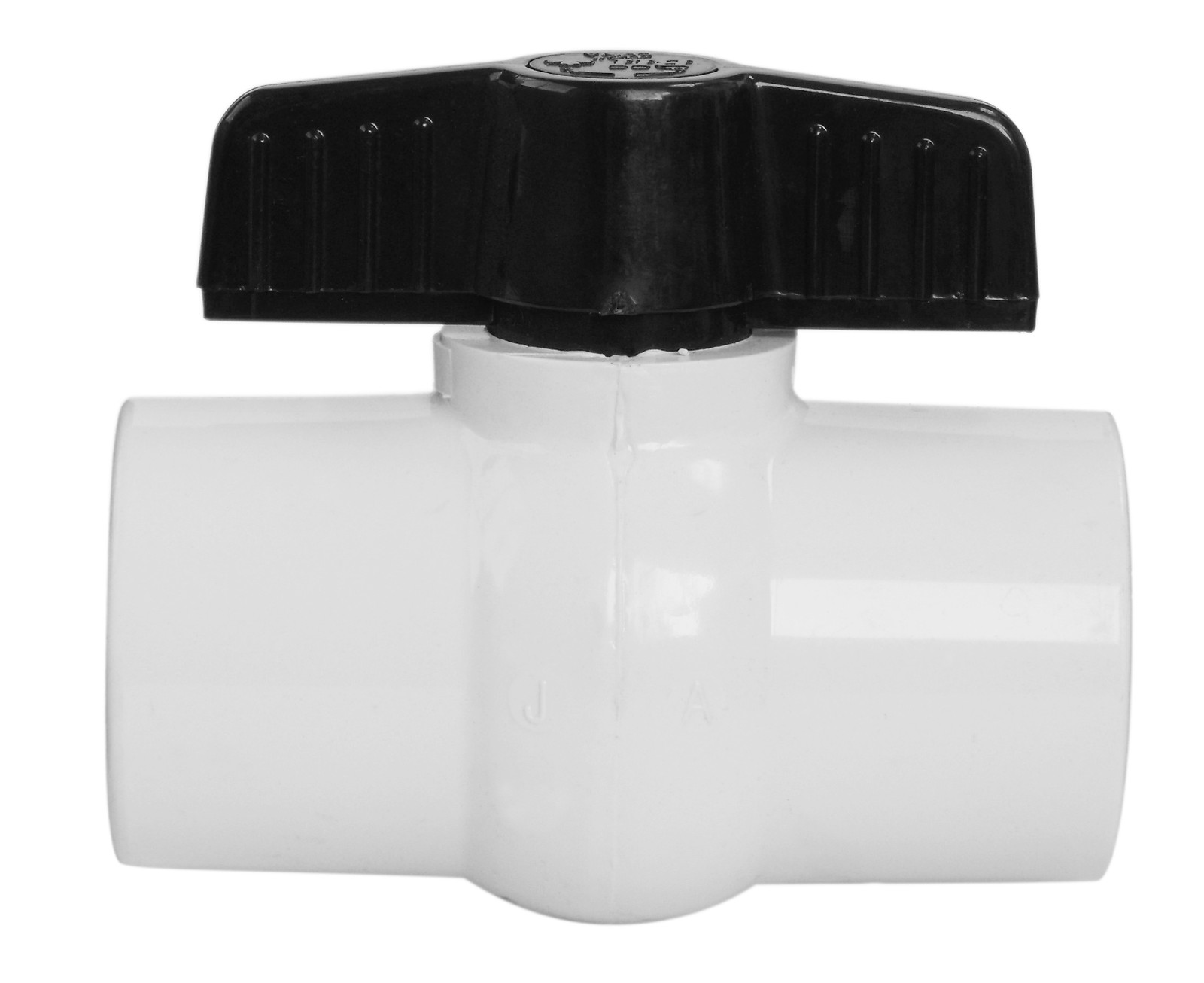1-1/2" inch PVC In-Ground Swimming Pool Ball Valve - Female Threaded