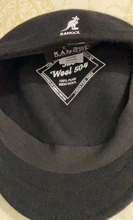 Kangol Wool 504 Flat Caps Men Women Casual Woolen Beret Hat Winter Newsboy Cap