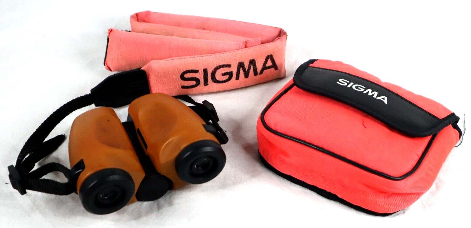 SIGMA BINOCULARS ARMADA SERIES W/ Case & Strap Lot Sports Hunting