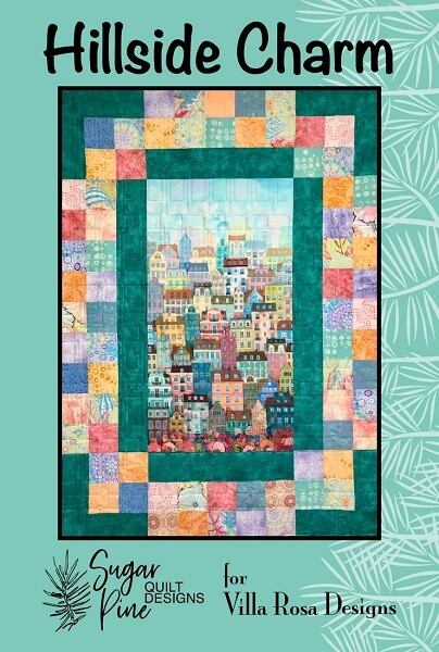 Hillside Charm Quilt Pattern-Using a Panel