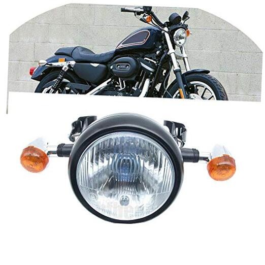 Retro Motorcycle Headlight Turn Signal Light Bracket Mount Universal for