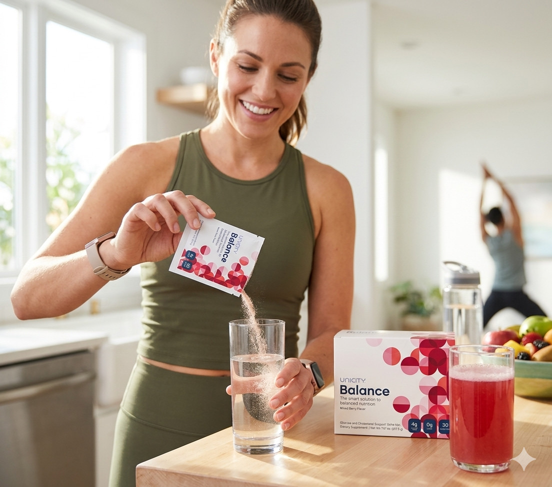 Unicity Balance Mixed Berry 30 Stick Packs Glucose & Cholesterol Support 2027 US
