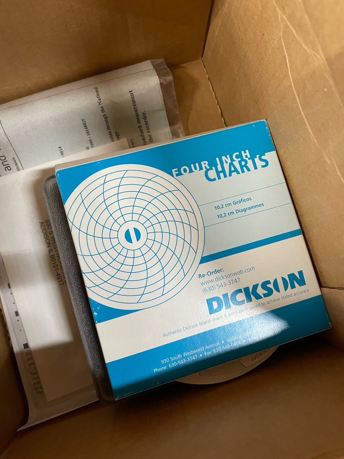 Dickson Temperature Chart Recorder SL4100F7
