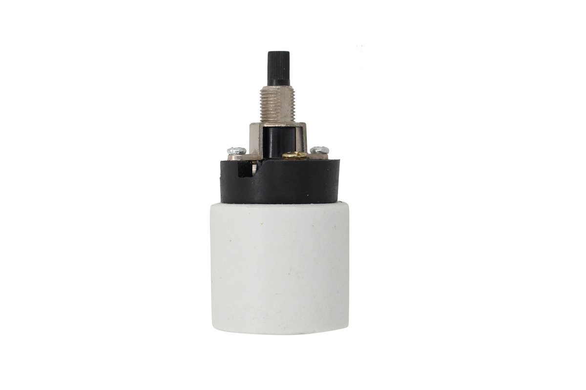 Universal Porcelain Ceramic Rotary Socket Knob Switch E26 Light 250W 660W...