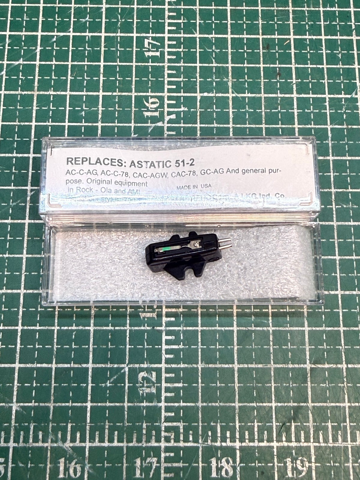 New Old Stock Pfanstiehl P-51-2 Replacement Stylus Needle for Astatic 51-2