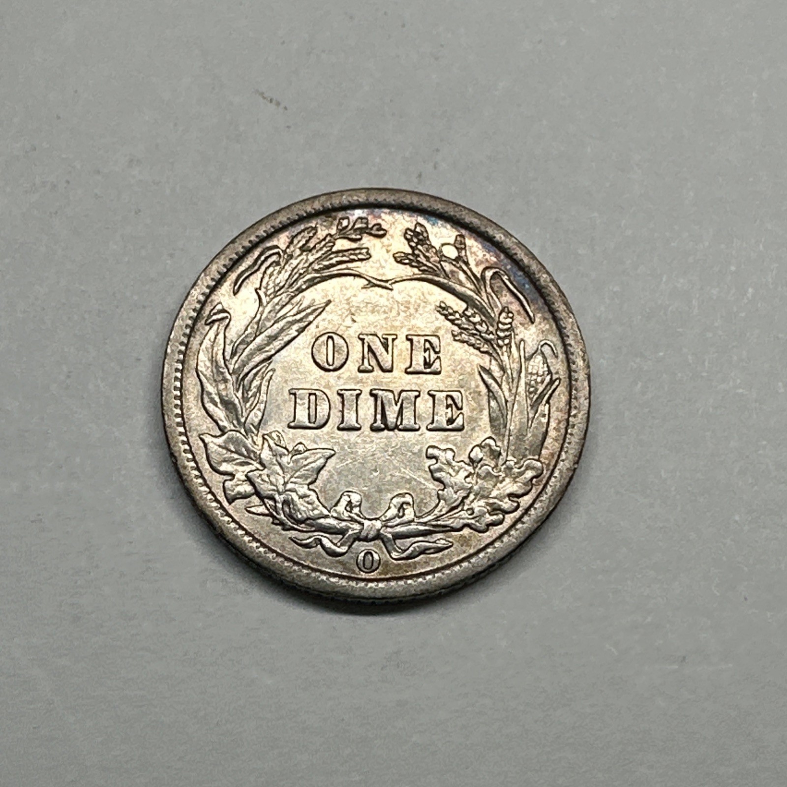 1905-O Barber Dime AU 213232