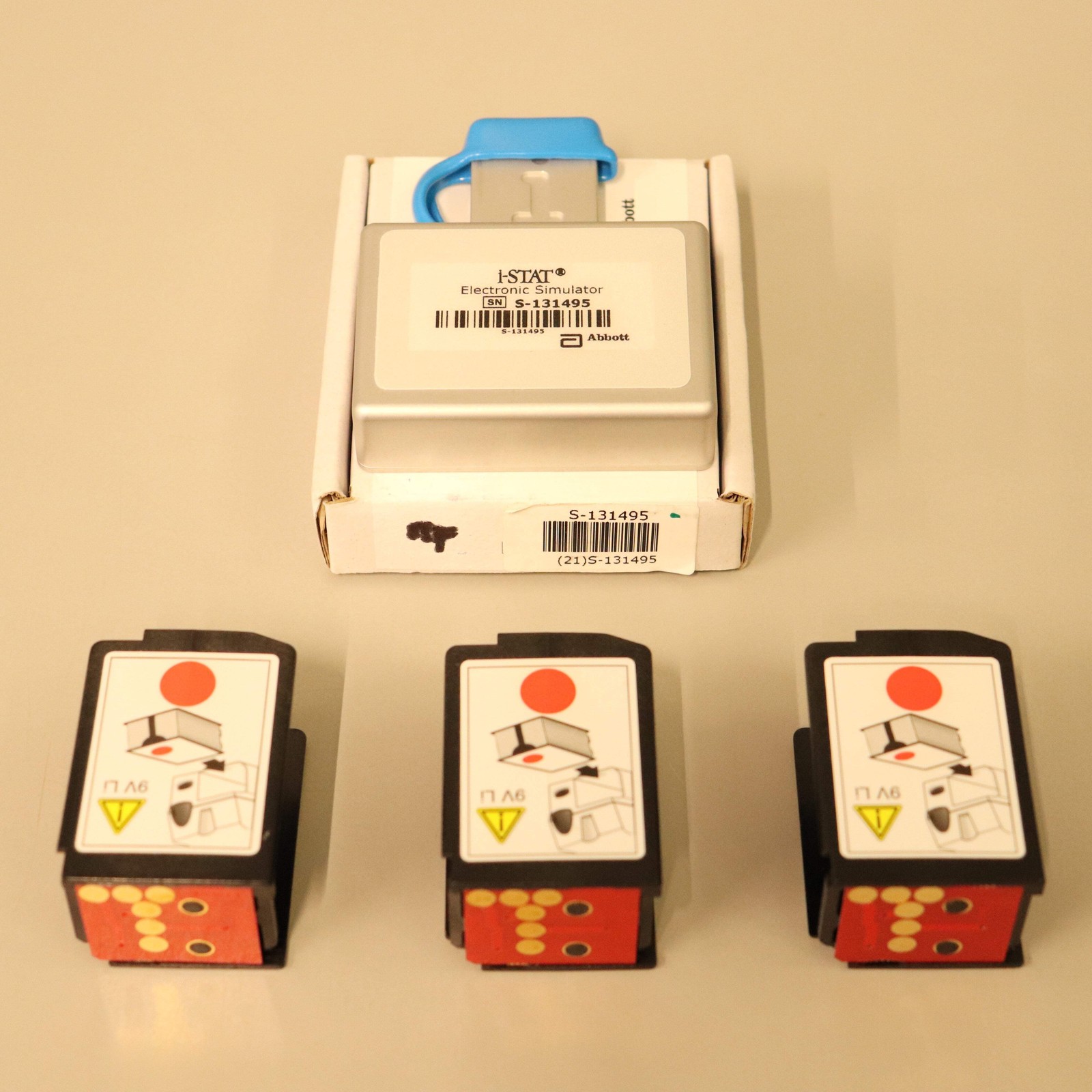 3x Abbott i-STAT 1 300W Wireless Blood Analyzer System w/Accessories