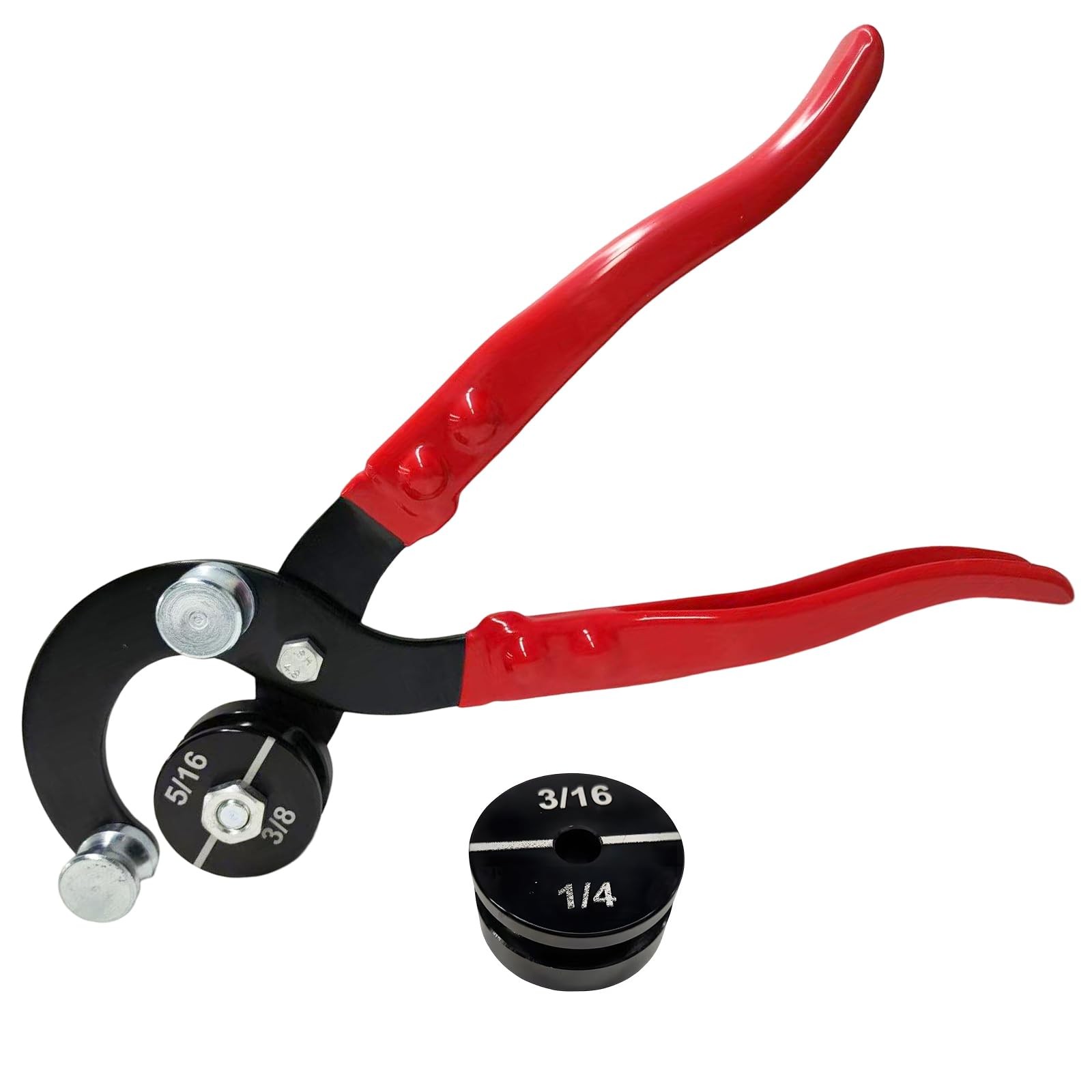 MTRPS 4 in 1 Tube Bending Pliers, 3/16" 1/4" 5/16" 3/8" Professional Brake...