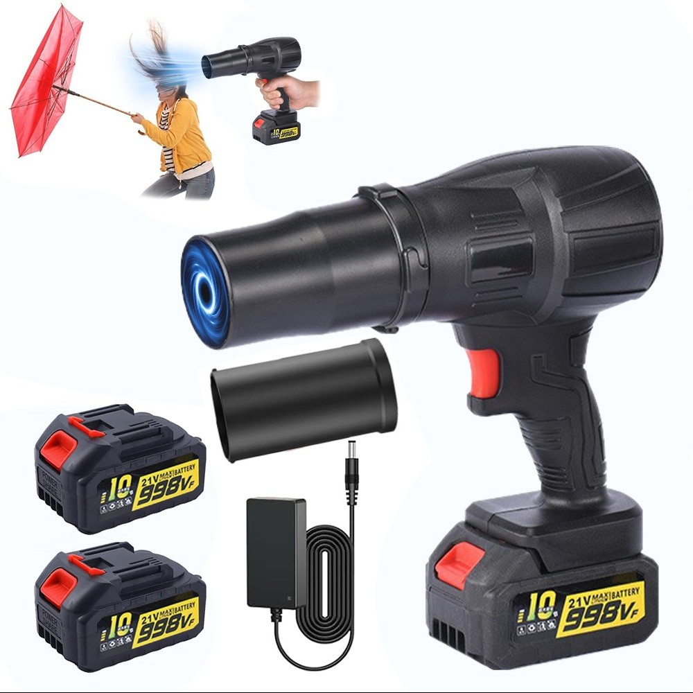 Handheld Cordless Leaf Blower 180,000 RPM Electric Leaf Blower Battery & Charger