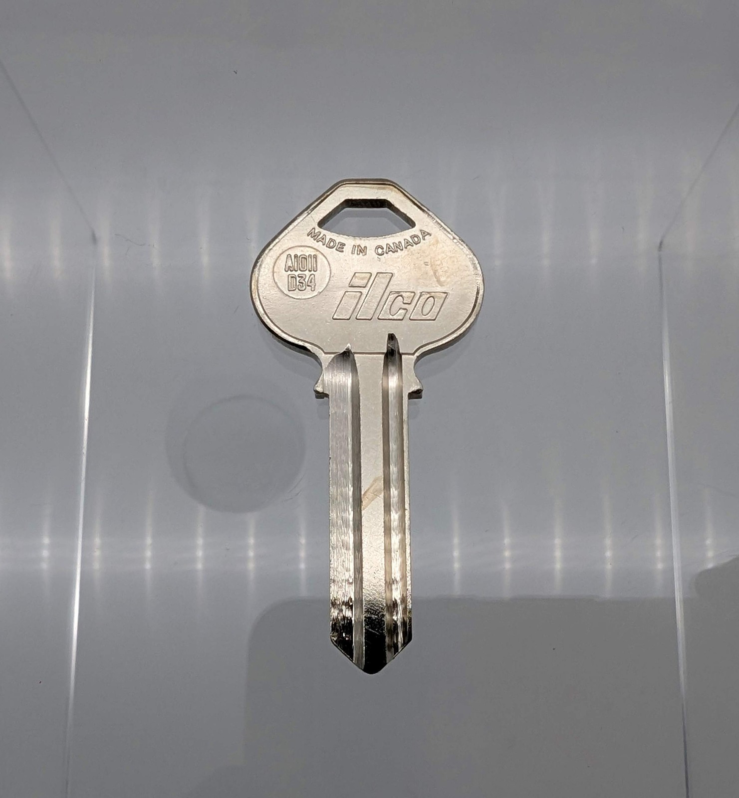 5x Ilco A1011-D34 Key Blanks 6 Pin Russwin Keyway Nickel Plated