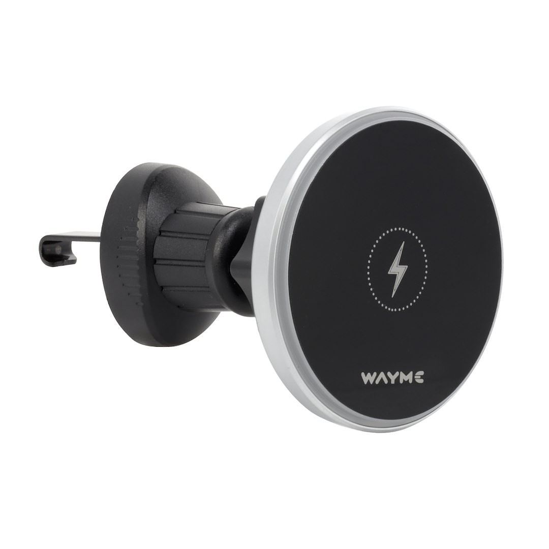 5903140630746 WAYME Uchwyt magnetyczny aluminiowy, na wlot powietrza z ładowarką