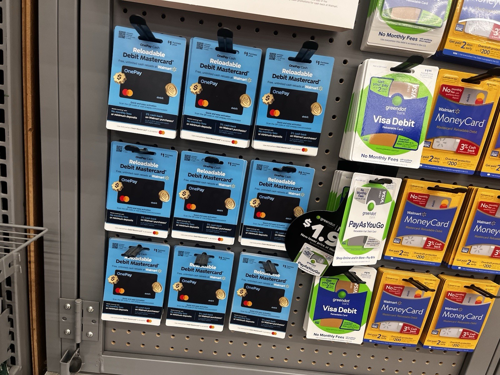 Picture Of Gift Cards For Sale On Display Rack At The Store