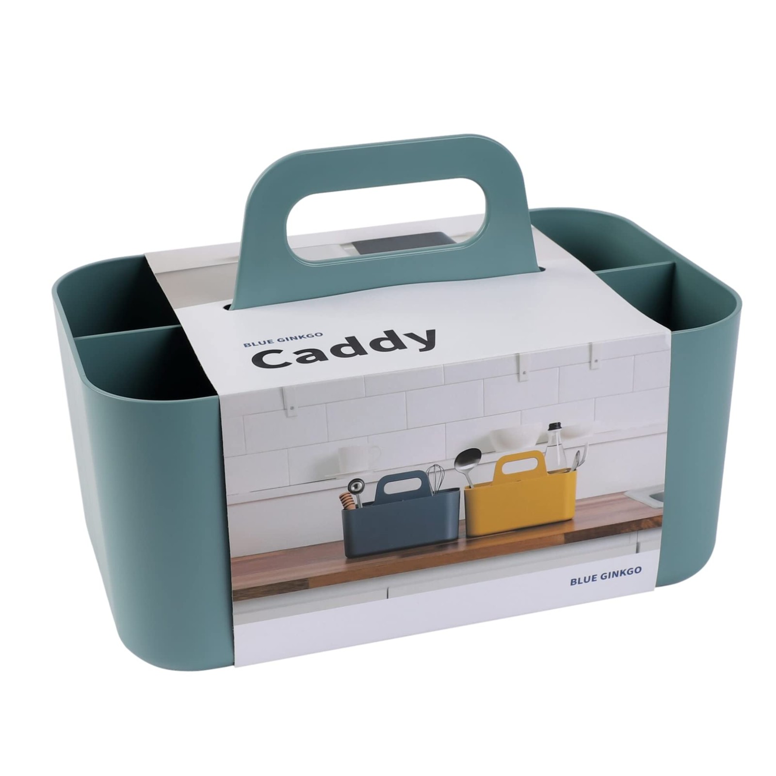 Stackable Organizer Caddy – Korean-Made Portable Tote for Bathroom, Office, C...