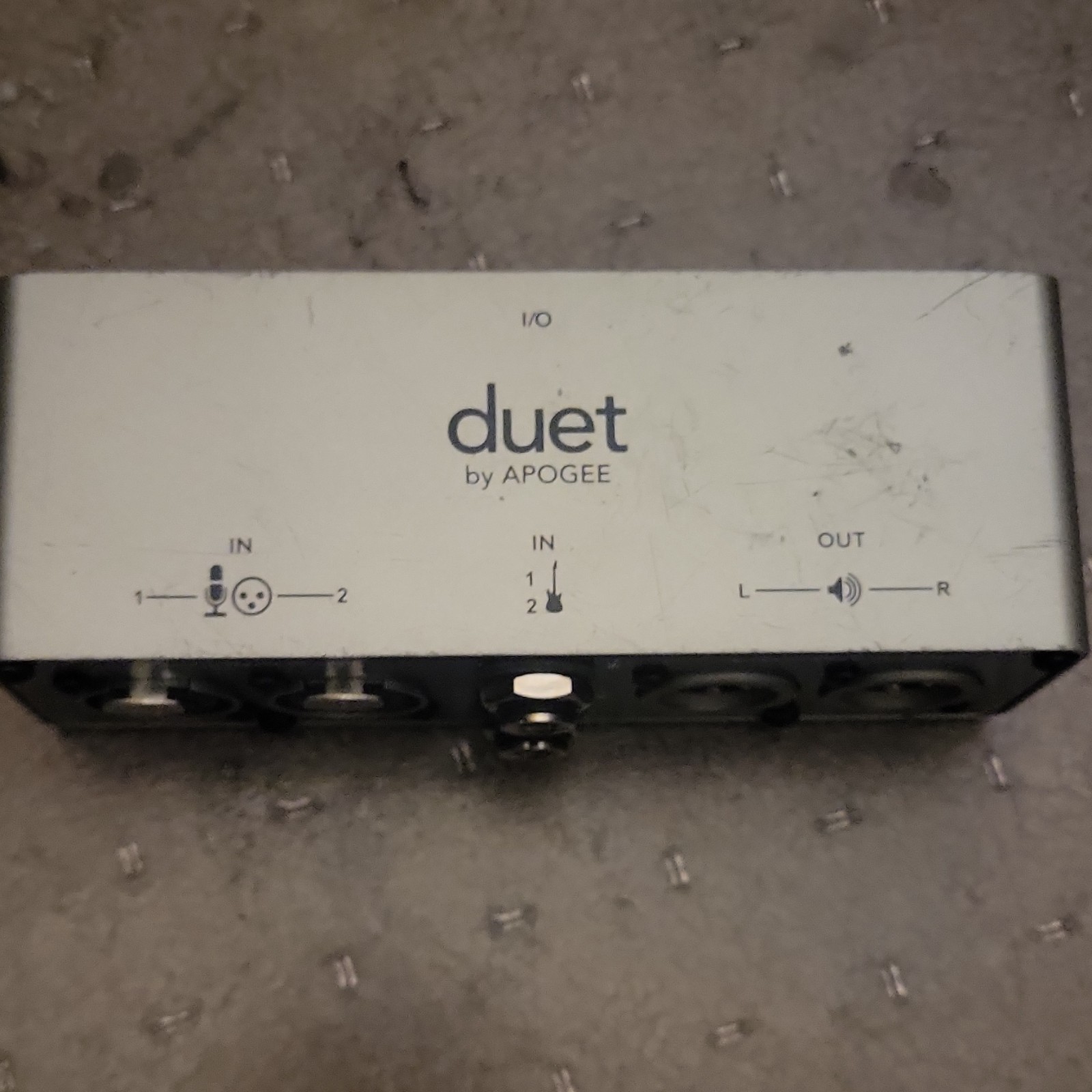 Apogee Duet Desktop Audio Interface 2-Ch XLR/TRS In XLR Out Headphone