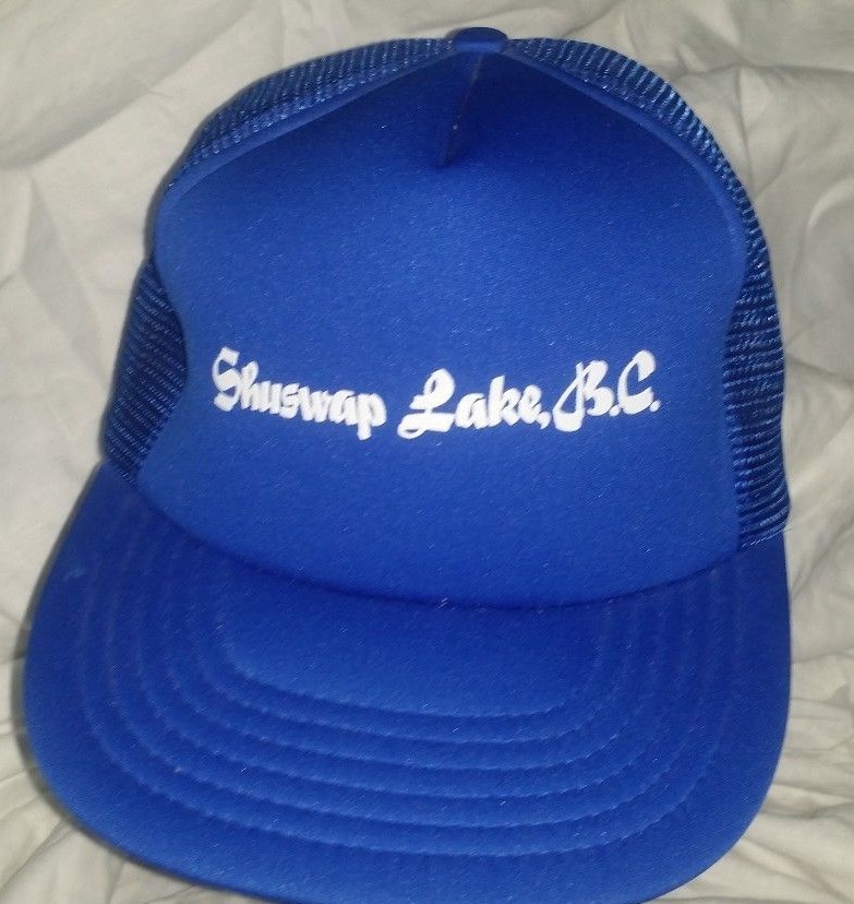 VTG Shuswap Lake B.C. Canada Vacation BlueMesh Hat A3