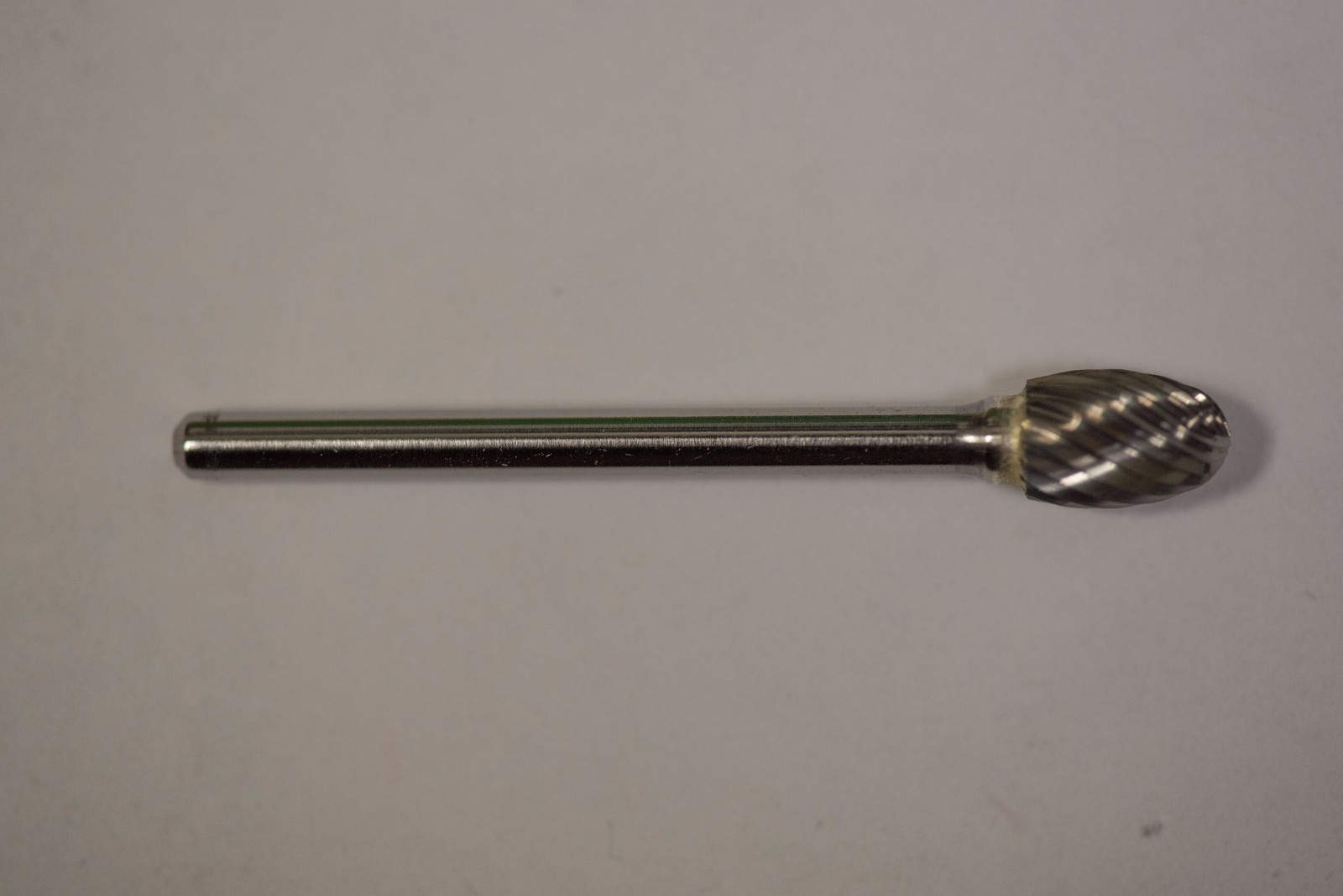 SE51S Oval Shape 1/4" Carbide Burr Bur Tool Die Grinder Bit 1/8" NEW