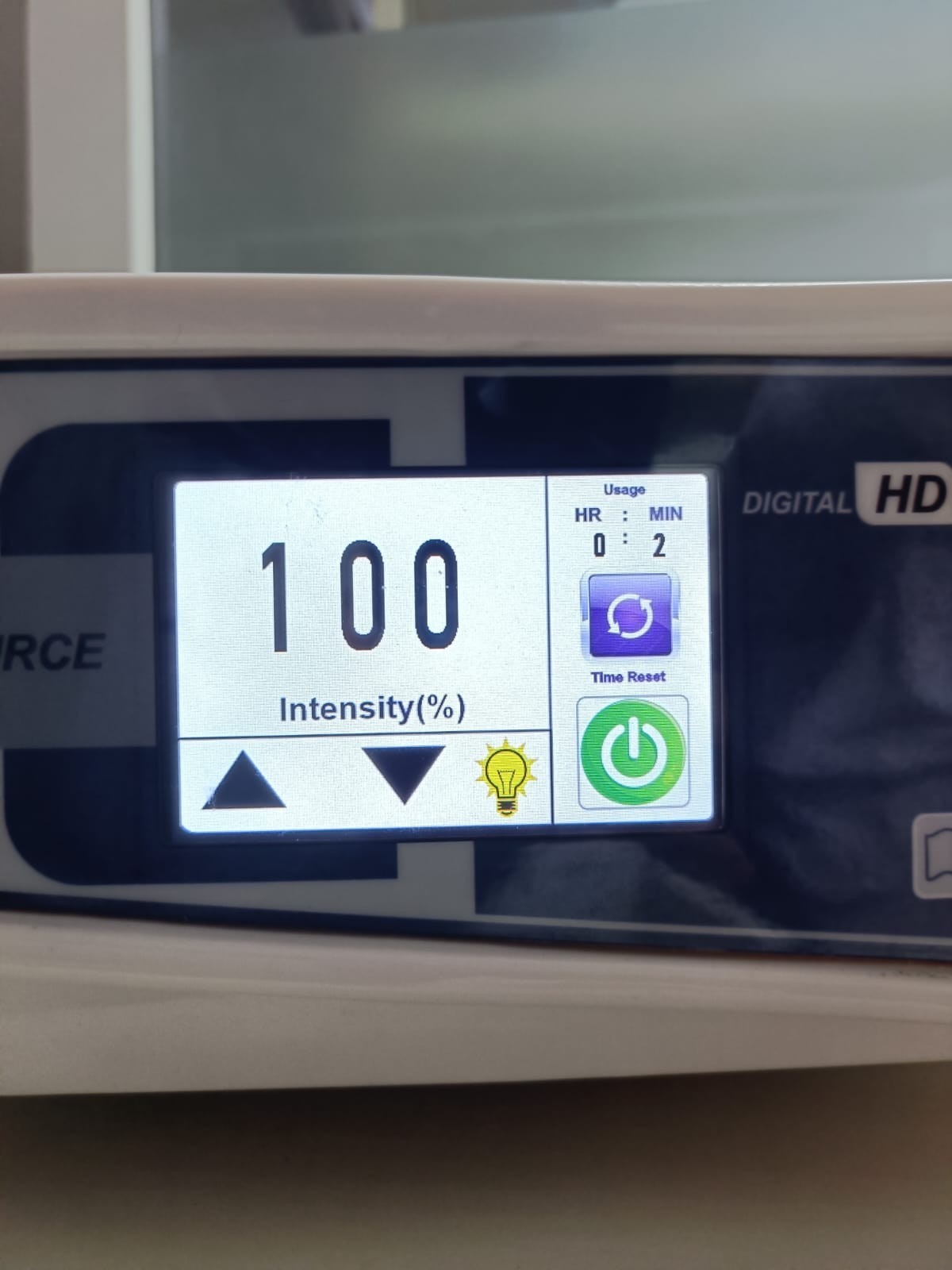 Endoscopy Cold LED Light Source Medical 100W with Fiber Optic Cable (FOC)