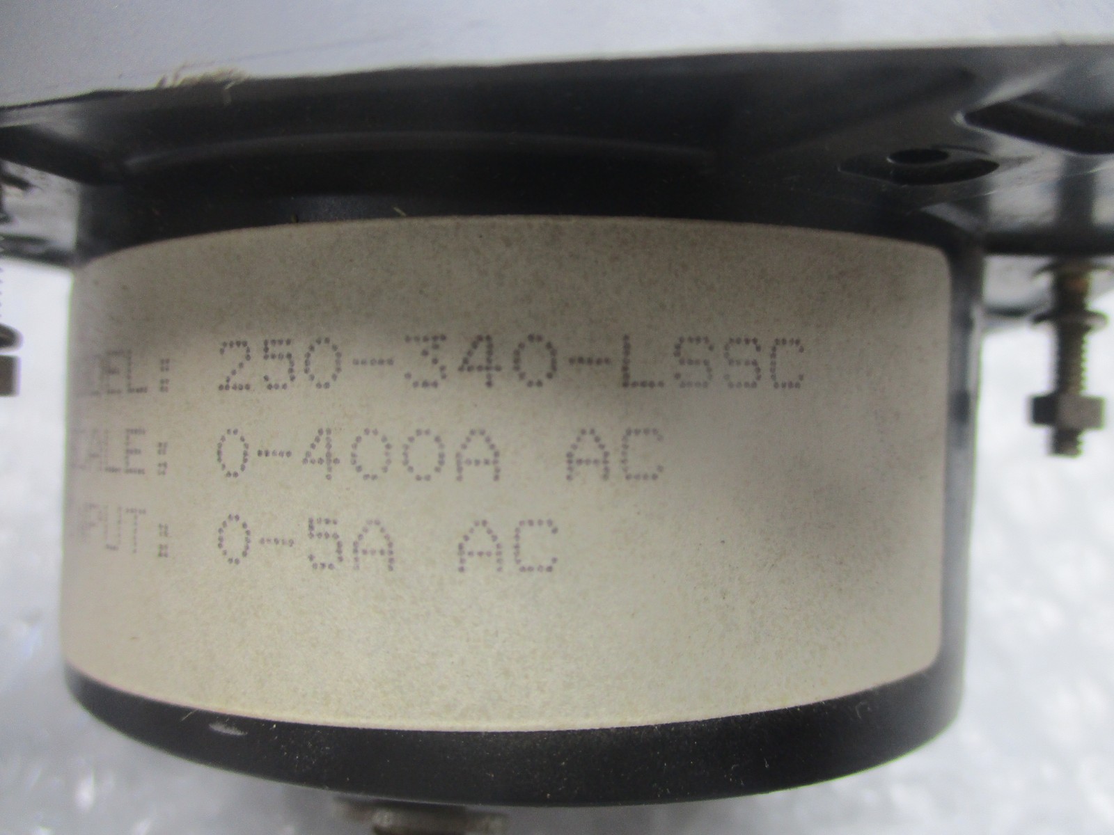 ELECTRO METERS 250-340-LSSC METER 0-400A NSNP