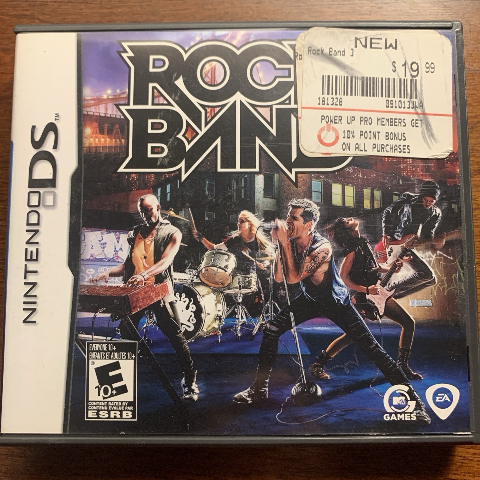 Rock Band 3 (Nintendo DS) **** CASE ONLY **** No Game USA Version  *** Case ONLY