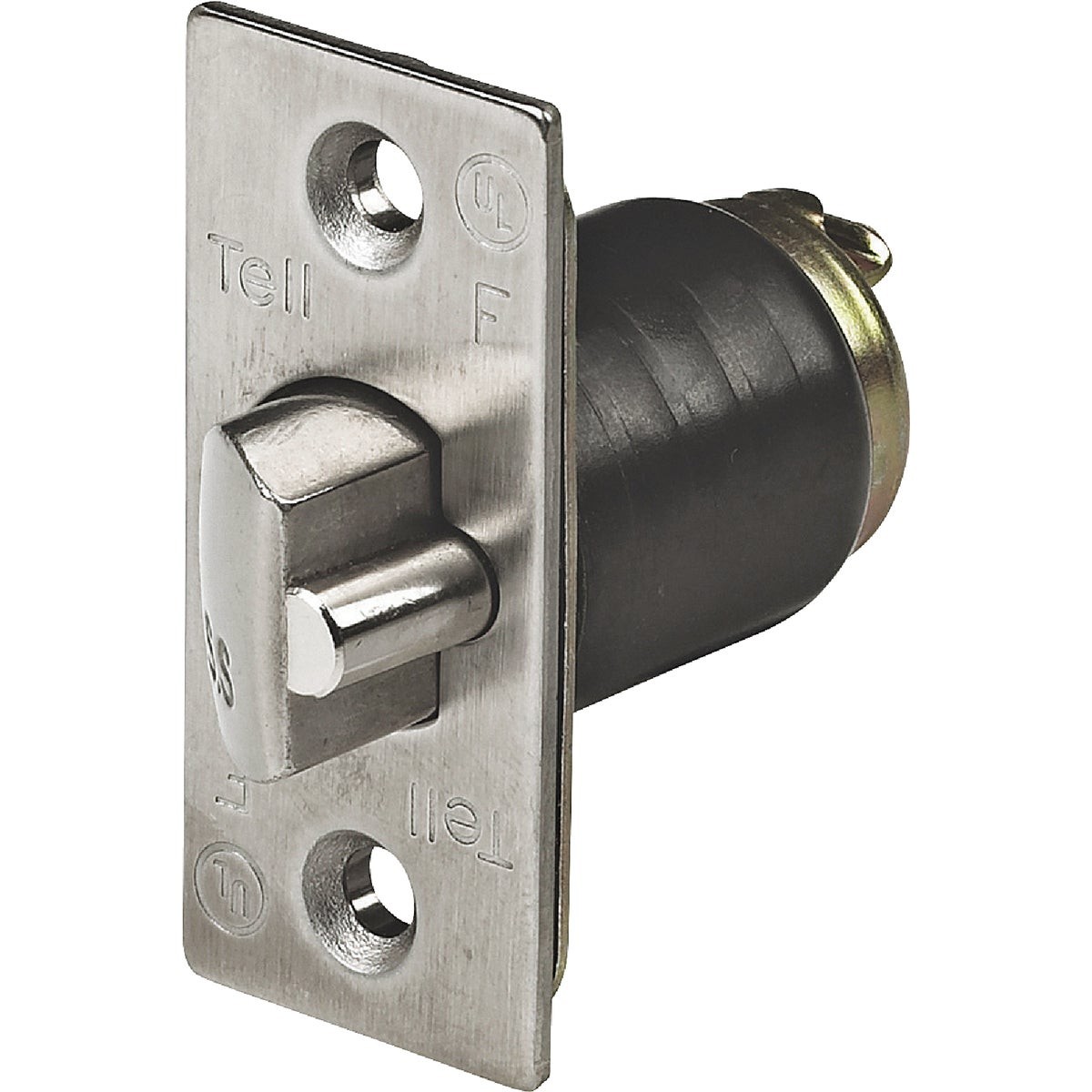 Tell 2-3/8 In. Guarded Entry Latch CL100184 Stainless Steel 737874219015